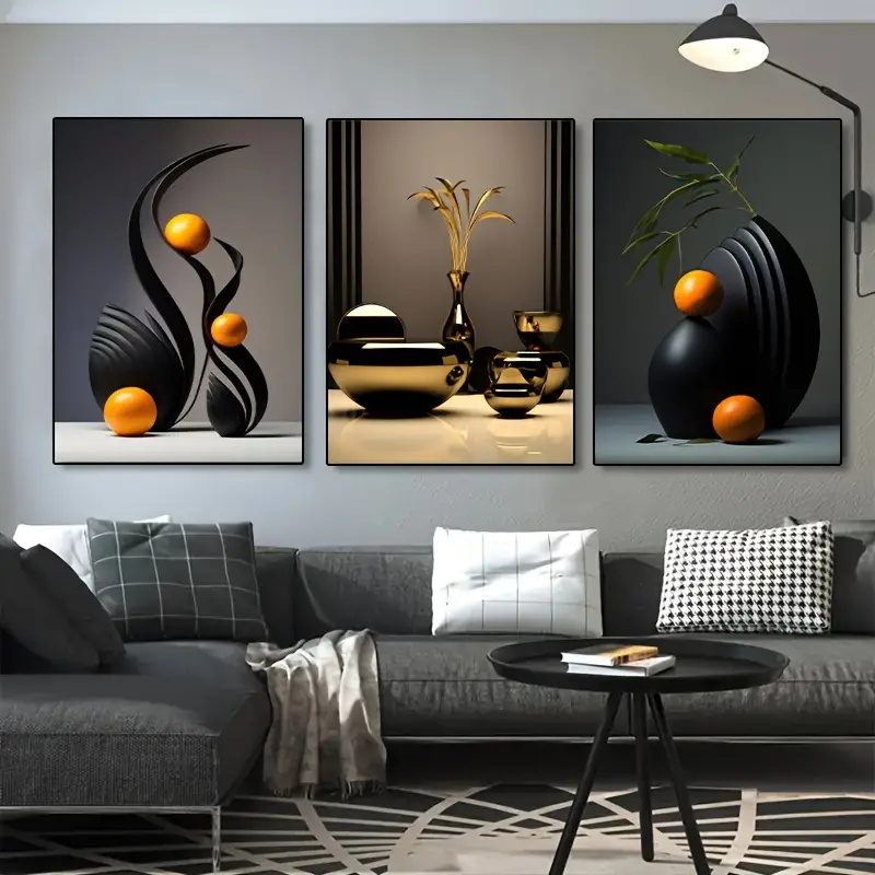 3 teile/satz Abstrakte Leinwan – Interior Design Sketch Bewertung und Preis