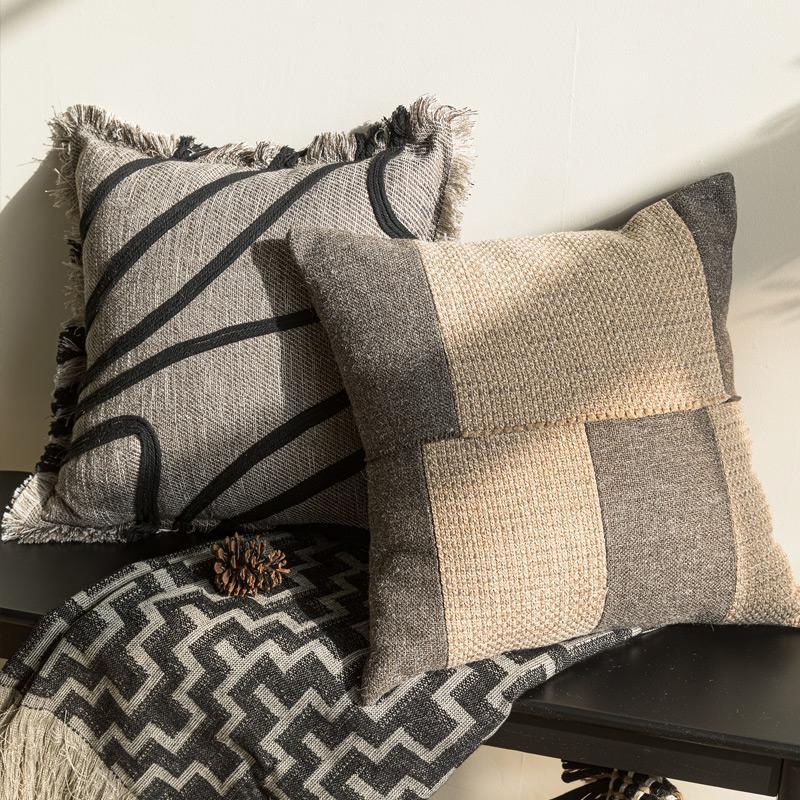 Premium Dicke Gewebte Kissenhü – Textured Throw Natural Bewertung und Preis