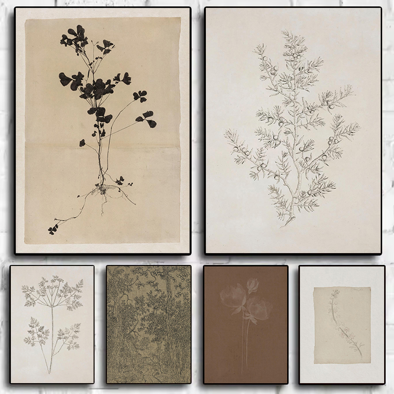 Vintage minimalistische Oliven – Interior Design Sketch Bewertung und Preis