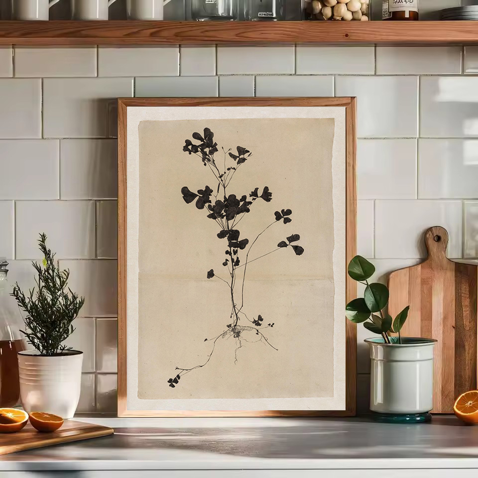 Vintage minimalistische Oliven – Interior Design Sketch Bewertung und Preis