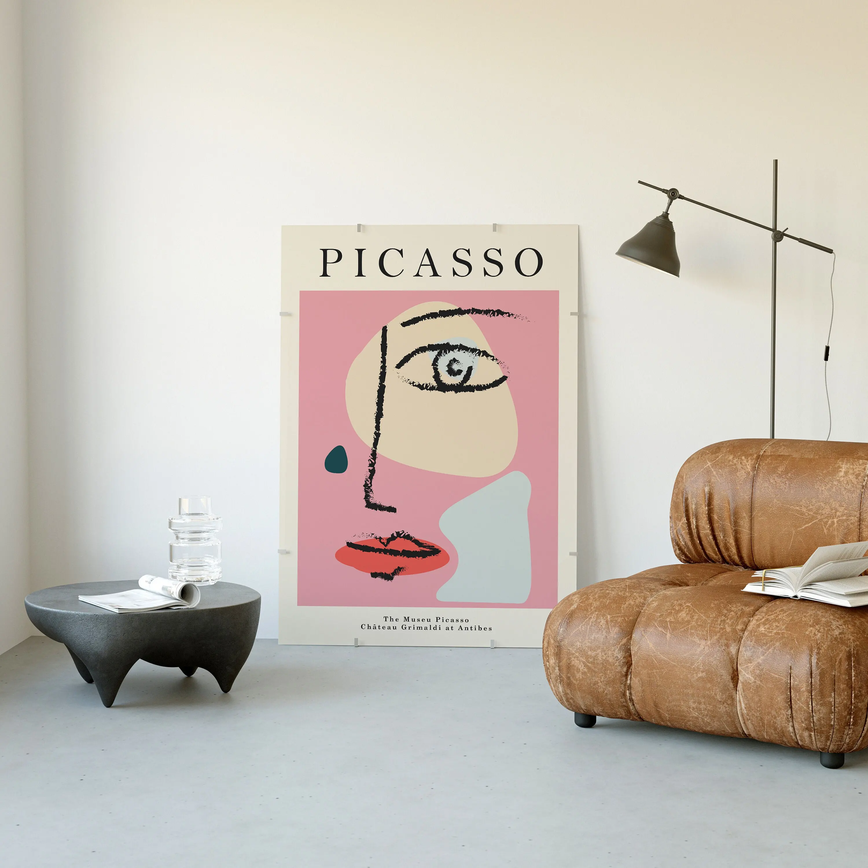 Picasso-Ausstellung, Wandkunst – Interior Design Sketch Bewertung und Preis