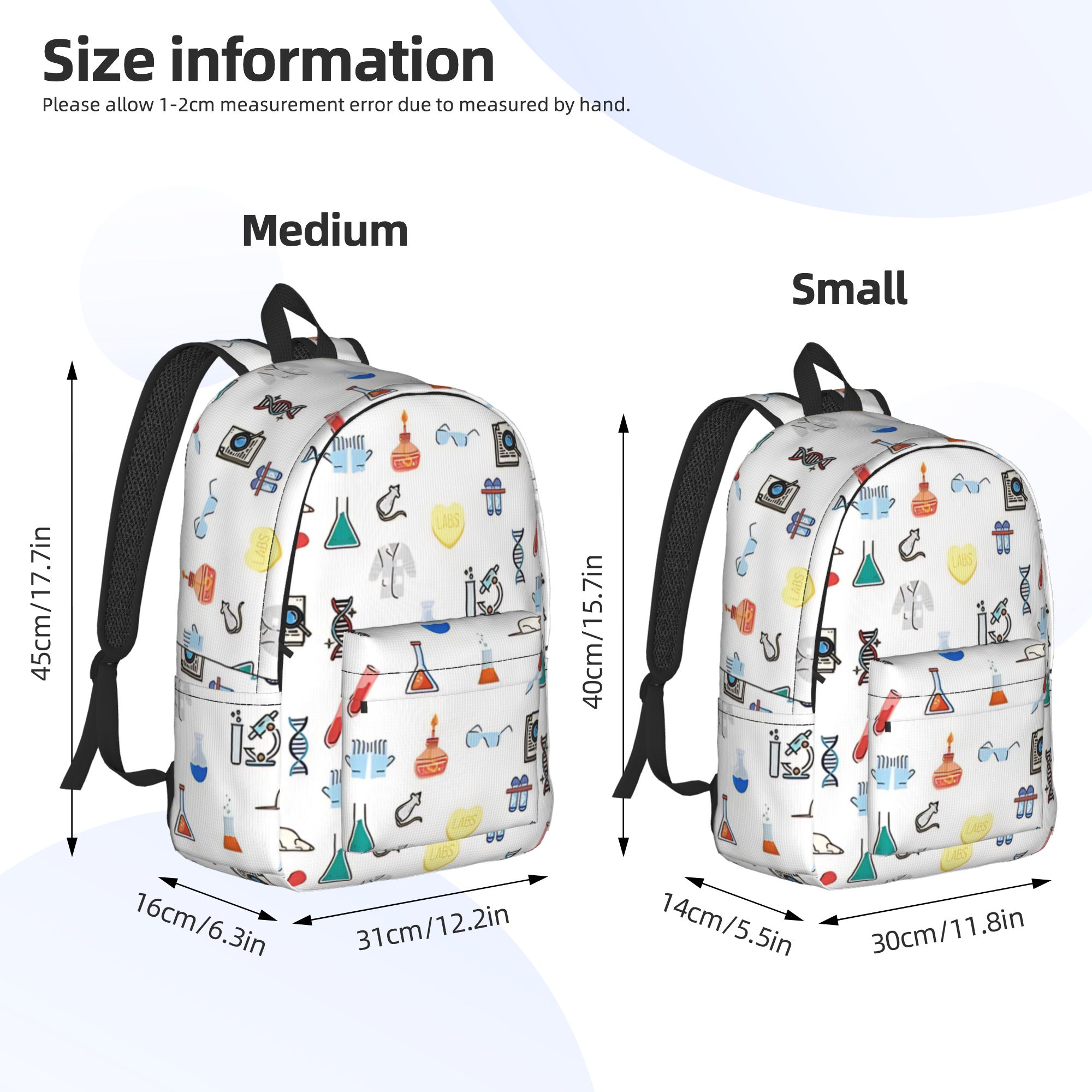 Chemie-Labor-Rucksack für Schu – Interior Design Lab Bewertung und Preis